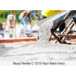 Beyaz Renkte C 12/15 Basınç Dayanımında Hazır Beton Harcı Beyaz Renkte C 12/15 Basınç Dayanımında Hazır Beton Harcı
