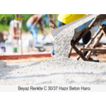 Beyaz Renkte C 30/37 Basınç Dayanımında Hazır Beton Harcı Beyaz Renkte C 30/37 Basınç Dayanımında Hazır Beton Harcı