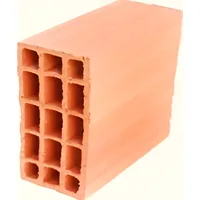 Kudret Tuğla - 8,5'luk Tuğla - 190 x 85 x 190 mm Ebatlarında Yatay Delikli Tuğla