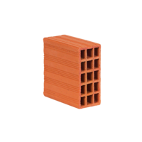 190 x 135 x 190 mm Ebatlarında Yatay Delikli Tuğla