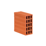200 x 100 x 200 mm Ebatlarında Yatay Delikli Tuğla
