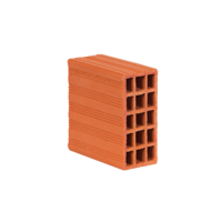 200 x 100 x 200 mm Ebatlarında Yatay Delikli Tuğla