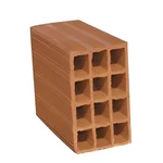 Kudret Tuğla - 12'lik Tuğla - 250 x 120 x 200 mm Ebatlarında Yatay Delikli Tuğla