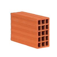 280 x 85 x 190 mm Ebatlarında Yatay Delikli Tuğla