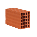 280 x 135 x 190 mm Ebatlarında Yatay Delikli Tuğla