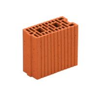 240 x 115 x 235 mm Ebatlarında Düşey Delikli Tuğla