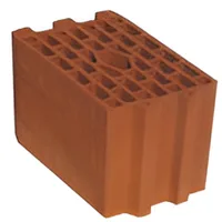 Kudret Tuğla - 14,5'luk İzolasyon Tuğlası - 240 x 145 x 235 mm Ebatlarında Düşey Delikli Tuğla