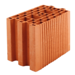 Zümrüt Kiremit Tuğla - İzo 14,5 Tuğla - 240 x 145 x 235 mm Ebatlarında Düşey Delikli Tuğla