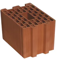 Kudret Tuğla - 17,5'luk İzolasyon Tuğlası - 240 x 175 x 235 mm Ebatlarında Düşey Delikli Tuğla