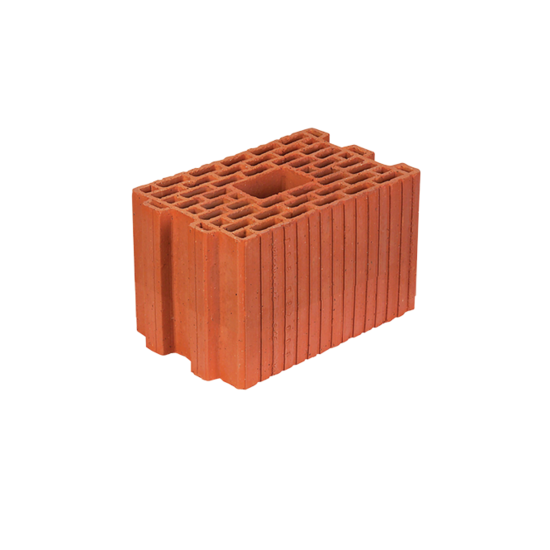 290 x 190 x 235 mm Ebatlarında Düşey Delikli Tuğla