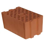 Kudret Tuğla - 19'luk İzolasyon Tuğlası - 290 x 190 x 235 mm Ebatlarında Düşey Delikli Tuğla