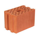 Zümrüt Kiremit Tuğla - İzo Tuğla - 285 x 185 x 235 mm Ebatlarında Düşey Delikli Tuğla