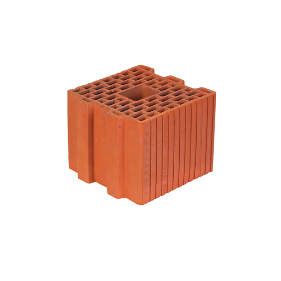 250 x 250 x 190 mm Ebatlarında Düşey Delikli Tuğla