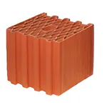 Kudret Tuğla - 25'lik Petek İzolasyon Tuğlası - 250 x 250 x 190 mm Ebatlarında Düşey Delikli İzo Tuğla