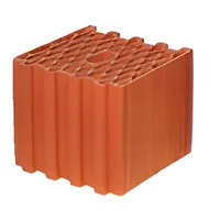 Kudret Tuğla - 25'lik Petek İzolasyon Tuğlası - 250 x 250 x 190 mm Ebatlarında Düşey Delikli İzo Tuğla