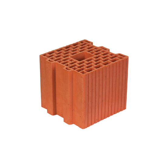 250 x 250 x 235 mm Ebatlarında Düşey Delikli Tuğla