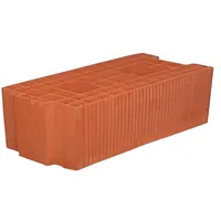 Kudret Tuğla - 39'luk Geçmeli Turgutlu Tuğlası - 390 x 190 x 190 mm Ebatlarında Düşey Delikli Tuğla