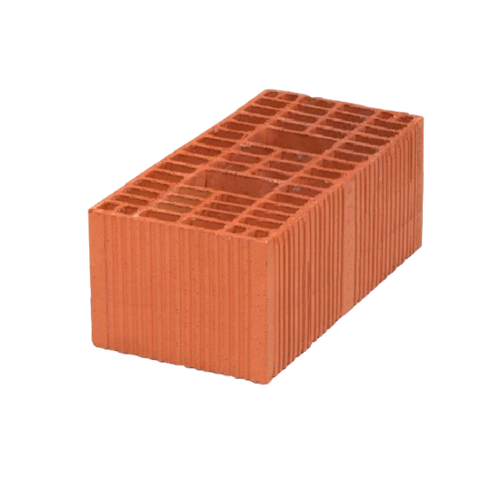 390 x 190 x 190 mm Ebatlarında Düşey Delikli Tuğla