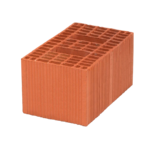 290 x 240 x 190 mm Ebatlarında Düşey Delikli Tuğla