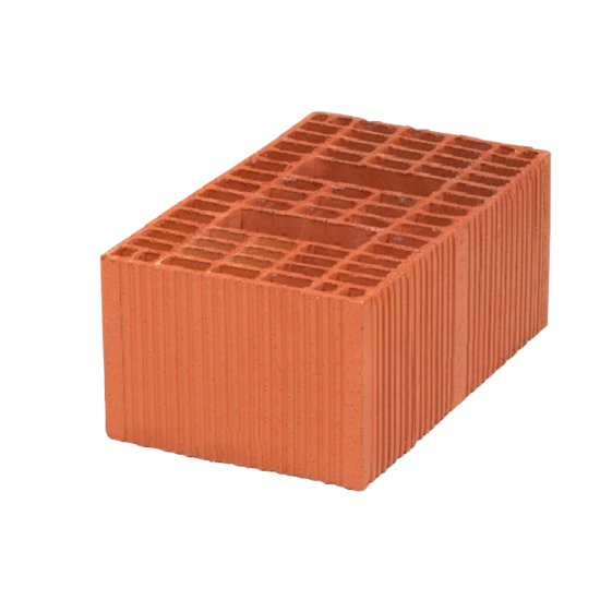 390 x 240 x 190 mm Ebatlarında Düşey Delikli Tuğla