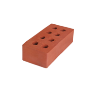 215 x 102 x 65 mm Ebatlarında Düşey Delikli Dış Cephe Tuğlası