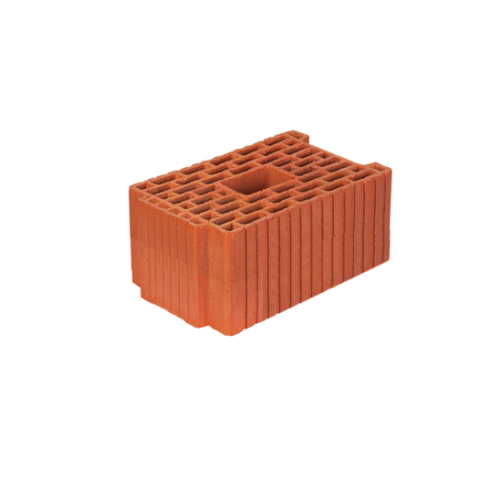 290 x 190 x 135 mm Ebatlarında Düşey Delikli U Birim Tuğla