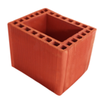 240 x 190 x 190 mm Ebatlarında Dikdörtgen Baca Tuğlası