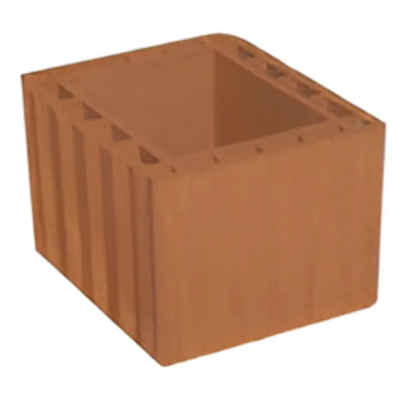 Kudret Tuğla - 19'luk Kare Baca Tuğlası - 240 x 190 x 190 mm Ebatlarında