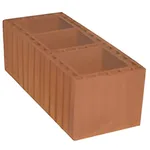 Kudret Tuğla - 46'lık Şönt Baca Tuğlası - 460 x 190 x 190 mm Ebatlarında