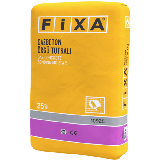 Fixa Yapı Kimyasalları - Fixa Gazbeton Örgü Tutkalı