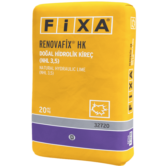 Fixa Yapı Kimyasalları - Renovafix Hk - Doğal Hidrolik Kireç (Nhl 3,5)