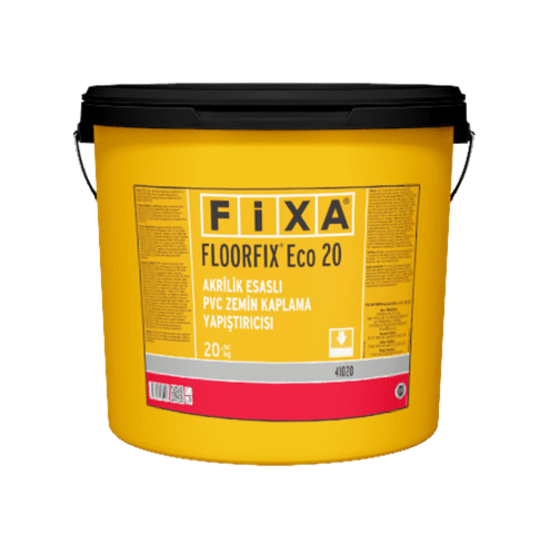 Fixa Yapı Kimyasalları - Floorfix Eco 20 - Akrilik Esaslı Pvc Zemin Kaplama Yapıştırıcısı