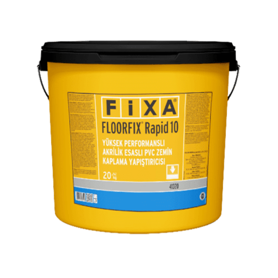 Fixa Yapı Kimyasalları - Floorfıx Rapid 10 - Yüksek Performanslı Akrilik Esaslı Pvc Zemin Kaplama Yapıştırıcısı