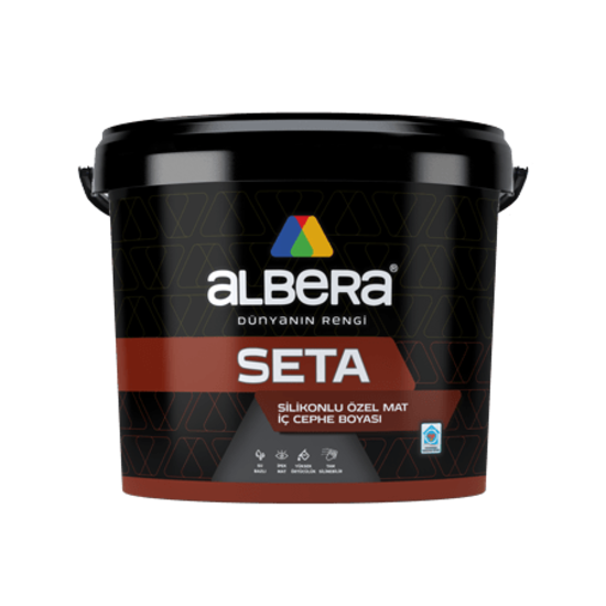 Albera Boya - Seta - Silikonlu Özel Mat İç Cephe Boyası