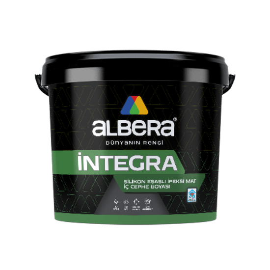 Albera Boya - İntegra - Silikon Esaslı İpeksi Mat İç Cephe Boyası