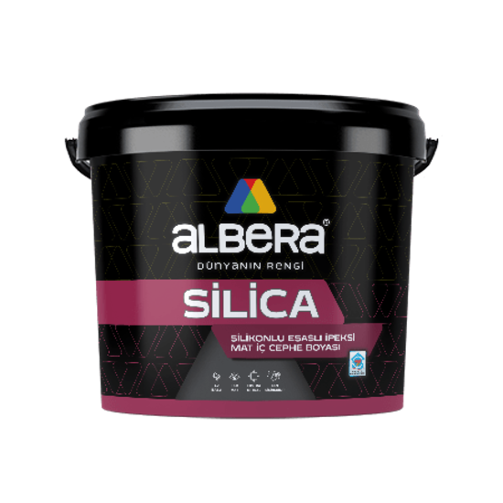 Albera Boya - Silica - Silikon Esaslı İpeksi Mat İç Cephe Boyası