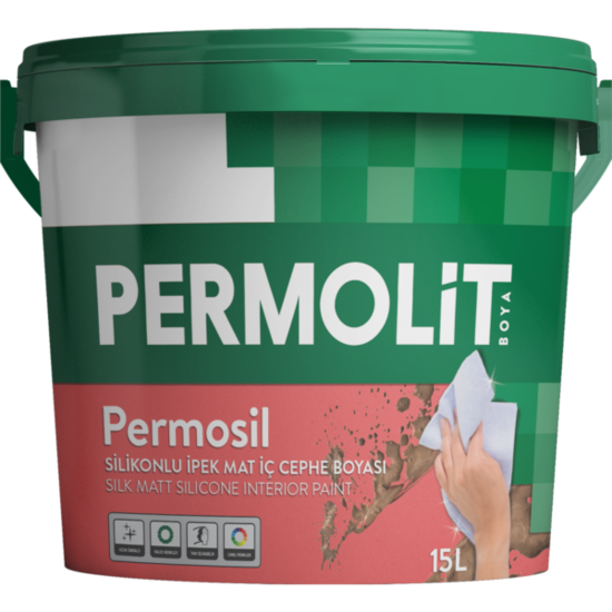 Permolit - Permosil Silikonlu İpek Mat İç Cephe Boyası