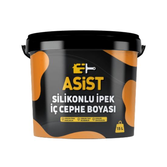 Albera Boya - Asist Silikonlu İpek İç Cephe Boyası - Silikon Esaslı İpek Mat İç Cephe Boyası