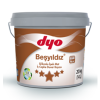 Dyo Boya - Beşyıldız Silikonlu İpek Mat - Silikonlu İpek Mat İç Cephe Duvar Boyası