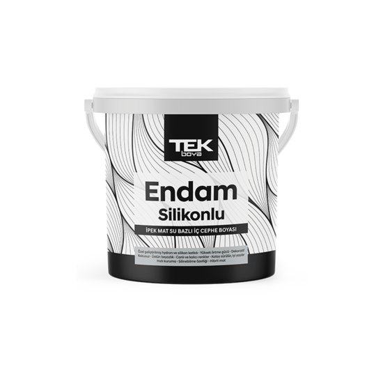 TEK BOYA - Endam Silikonlu İpek Mat - İç Cephe Boyası