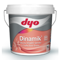 Dyo Boya - Dinamik Soft Mat - Silikonlu Soft Mat İç Cephe Duvar Boyası