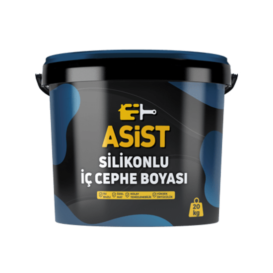 Albera Boya - Asist Silikonlu İç Cephe Boyası - Silikonlu İç Cephe Boyası