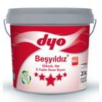Dyo Boya - Beşyıldız Silikonlu Mat - Silikonlu Mat İç Cephe Duvar Boyası