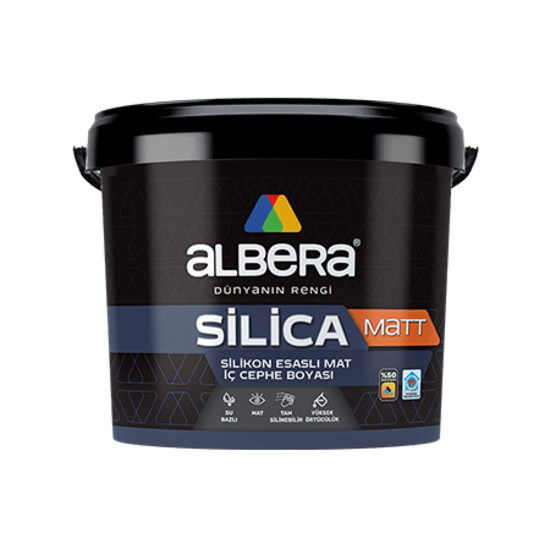 Albera Boya - Silica Matt - Silikon Esaslı İpek Mat İç Cephe Boyası