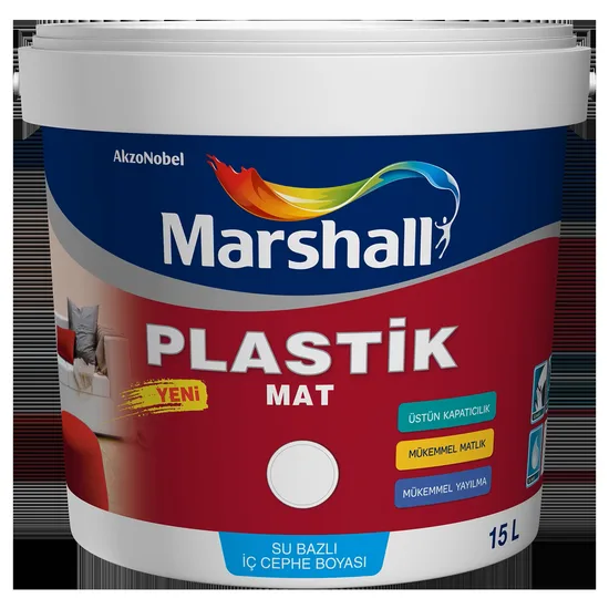 Marshall Boya - Plastik Mat - İç Cephe Duvar Boyası