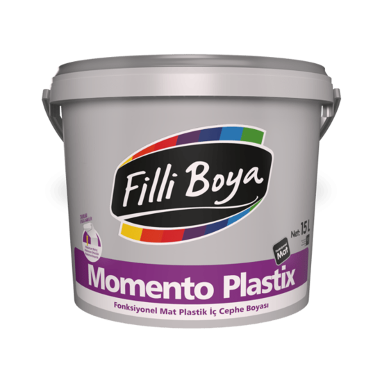 Filli Boya - Momento Plastix - Fonksiyonel Mat Plastik İç Cephe Boyası Filli Boya - Momento Plastix - Fonksiyonel Mat Plastik İç Cephe Boyası