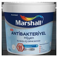 Marshall Boya - Antibakteriyel Hijyen - İç Cephe Yarı Mat Duvar Boyası