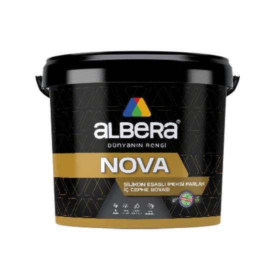 Albera Boya - Nova - Silikon Esaslı İpek Parlak İç Cephe Boyası