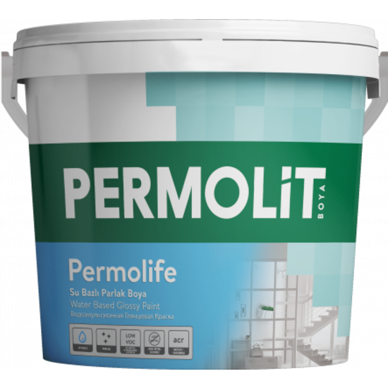Permolit - Permolife Su Bazlı Parlak Boya