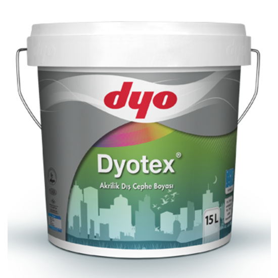 Dyo Boya - Dyotex - Saf Akrilik Dış Cephe Boyası